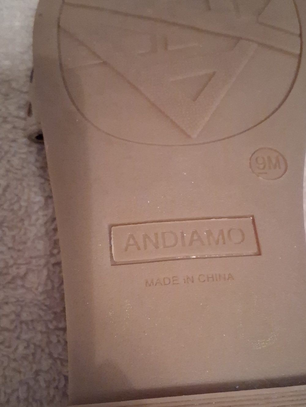 AndiamoLadies Slip On Sandals 9m